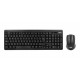 OQO OQO-TR002-W teclado Ratón incluido Bluetooth QWERTY Español Negro